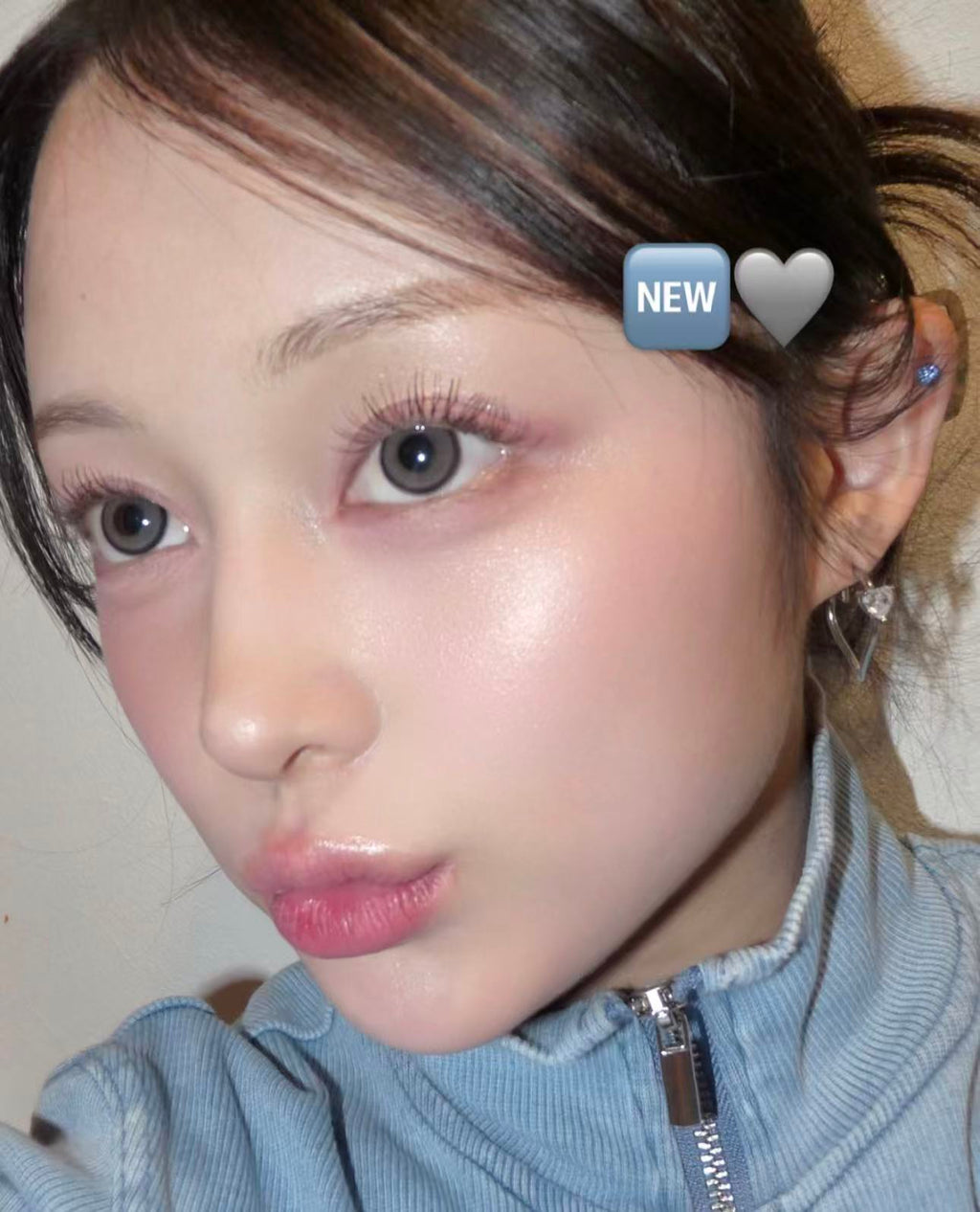 <2盒$195>｜韓國Olens Realish Gray月拋2片裝