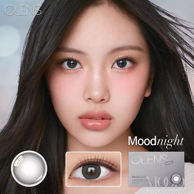 <2盒$158>｜韓國Olens Moodnight Gray月拋2片裝
