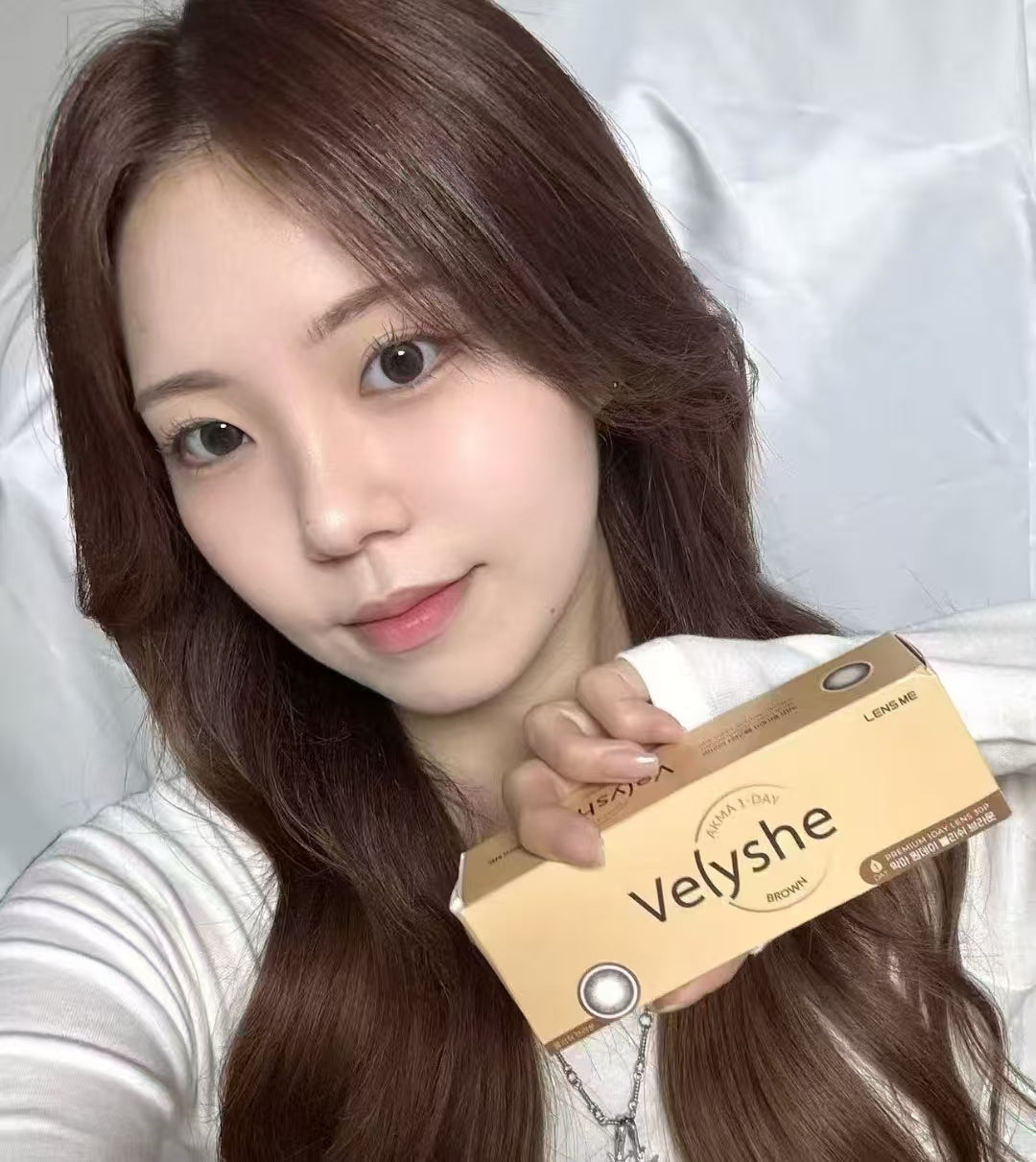 4盒$636｜韓國Lensme Velyshe Brown日拋30片裝