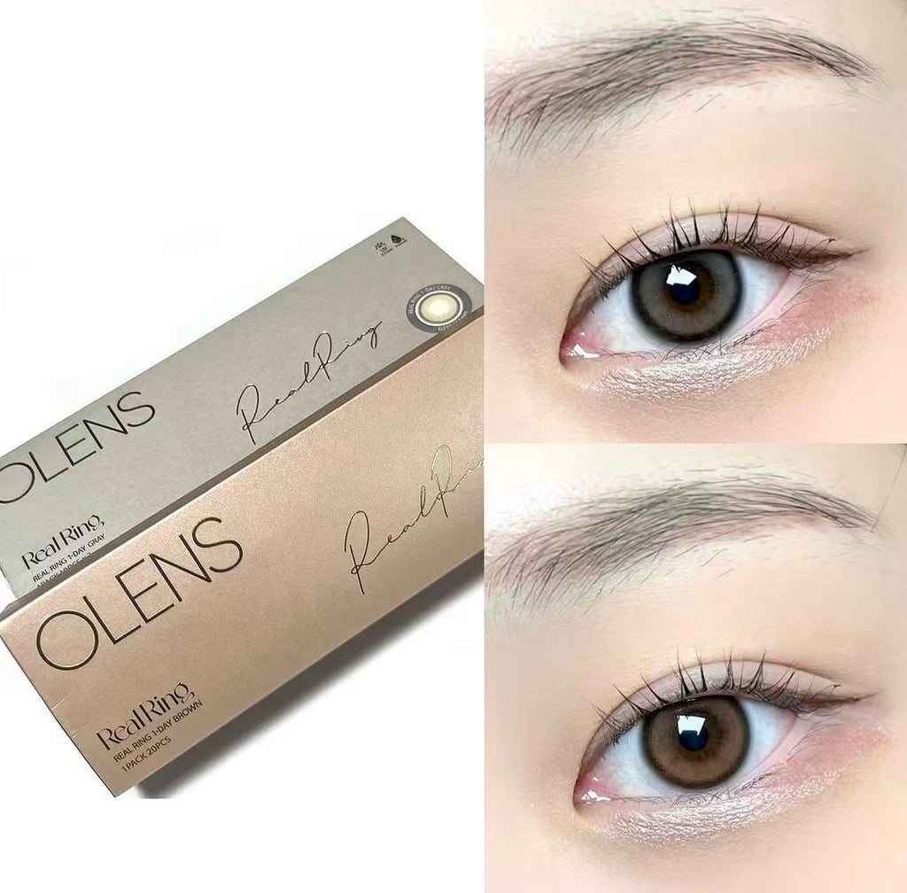 韓國Olens Realring Gray散光月拋1片裝