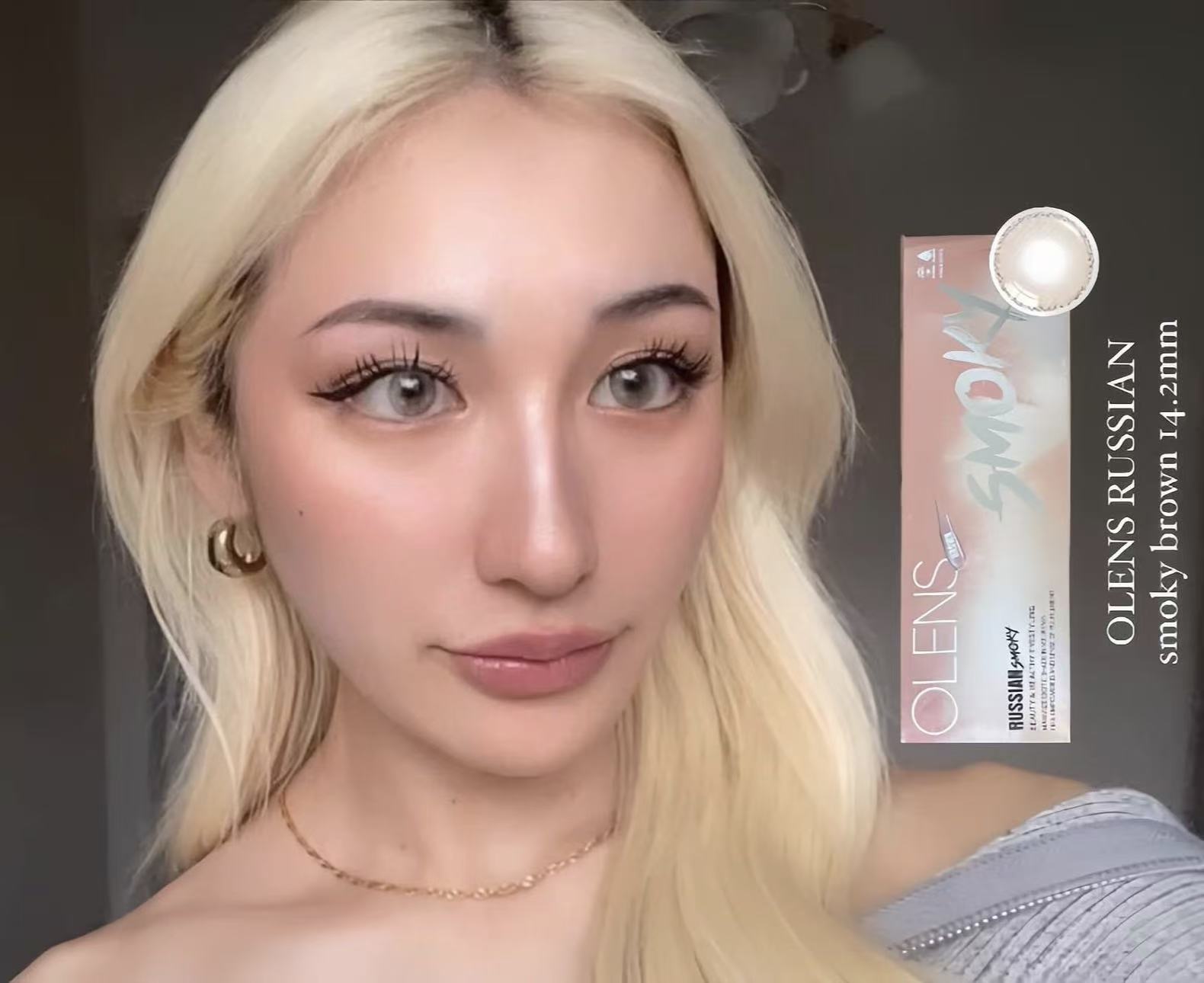 <2盒$218>｜韓國Olens Russian Smoky Brown日拋10片裝