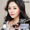 韓國休假活動｜韓國Olens BigSome Gray月拋2片裝