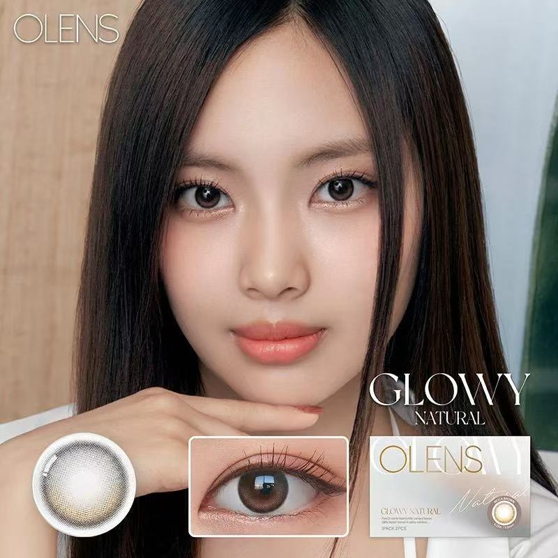<2盒$158>｜韓國Olens Glowy Natural Mocha月拋2片裝