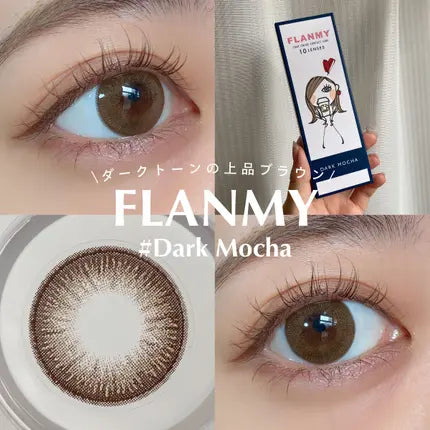 2盒$230｜日本Flanmy Dark Mocha日拋10片裝