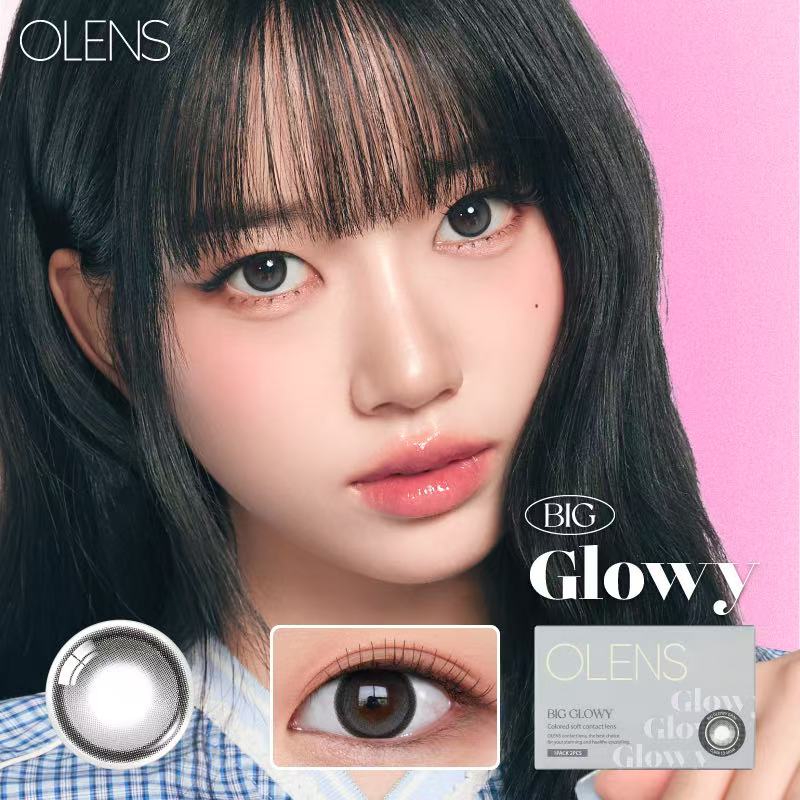 <2盒$158>｜韓國Olens Big Glowy Gray月拋2片裝