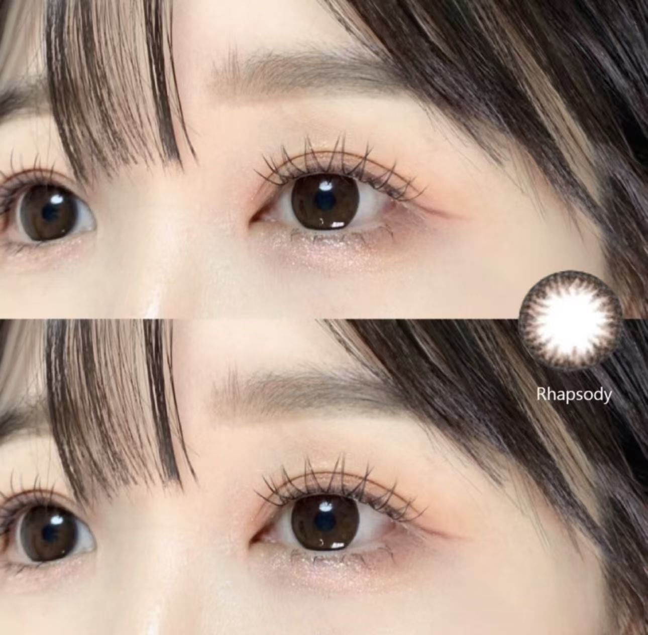 韓國Clalen Iris Rhapsody Brown日拋90片裝