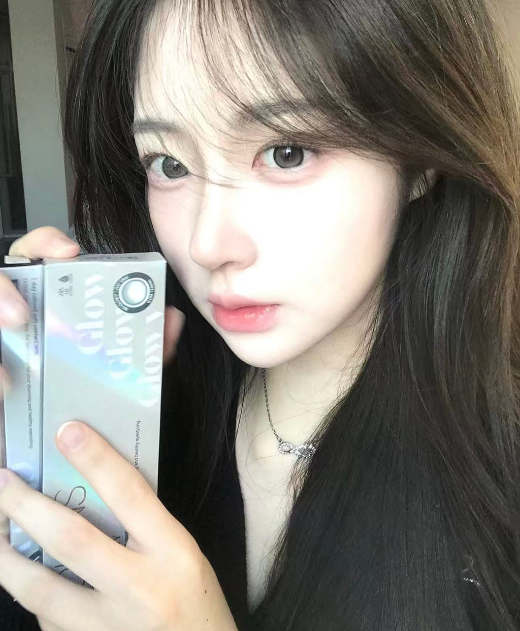 <2盒$158>｜韓國Olens Big Glowy Gray月拋2片裝
