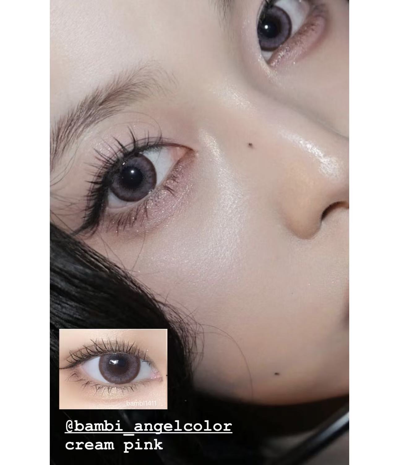 3盒$345｜日本Bambi Series Cream Pink日拋10片裝