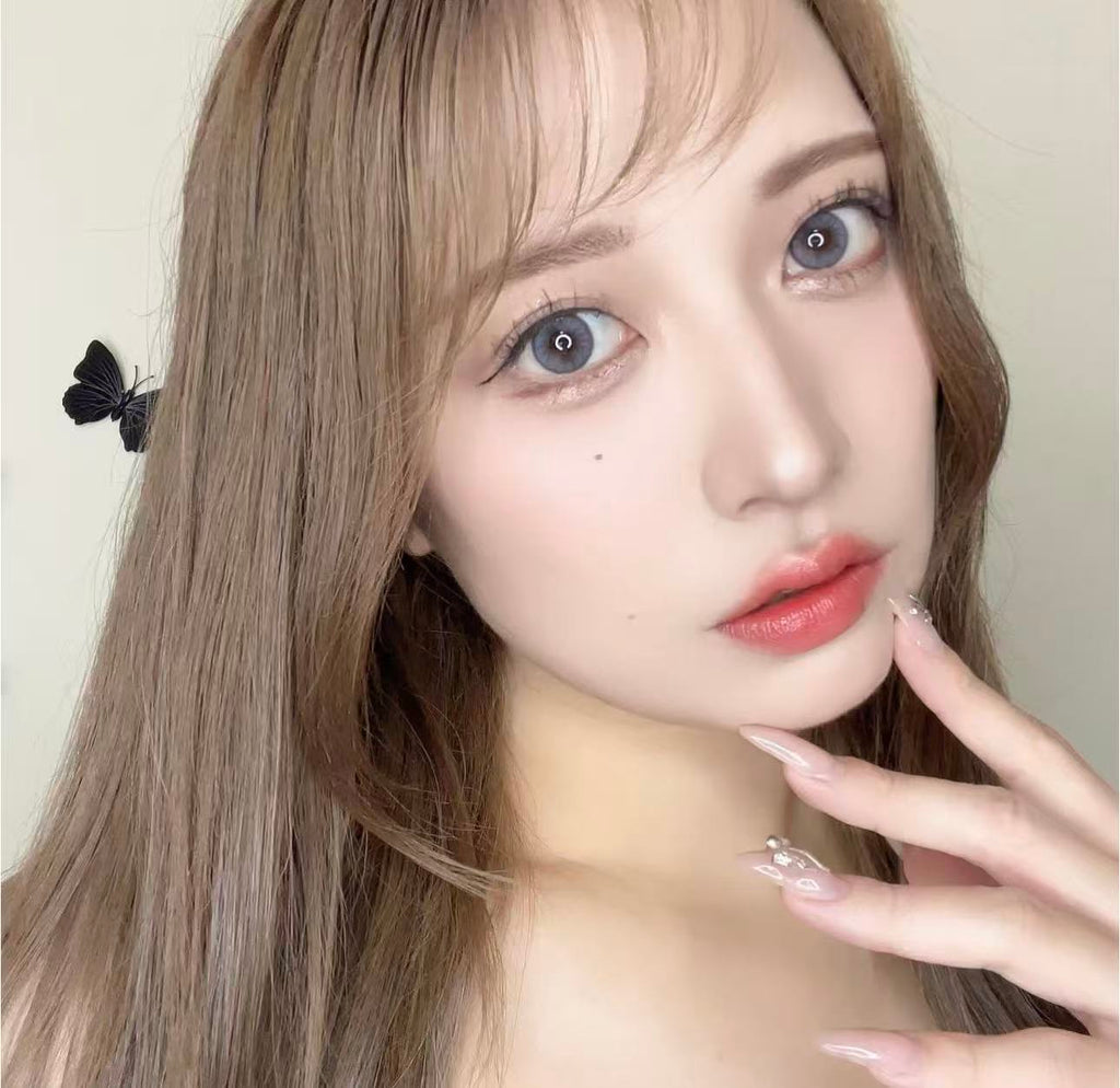 <2盒$158>｜韓國Olens Nella Ash Gray月拋2片裝