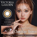 2盒$248｜日本Victoria Garden Chocolate Brown系列月拋2片裝