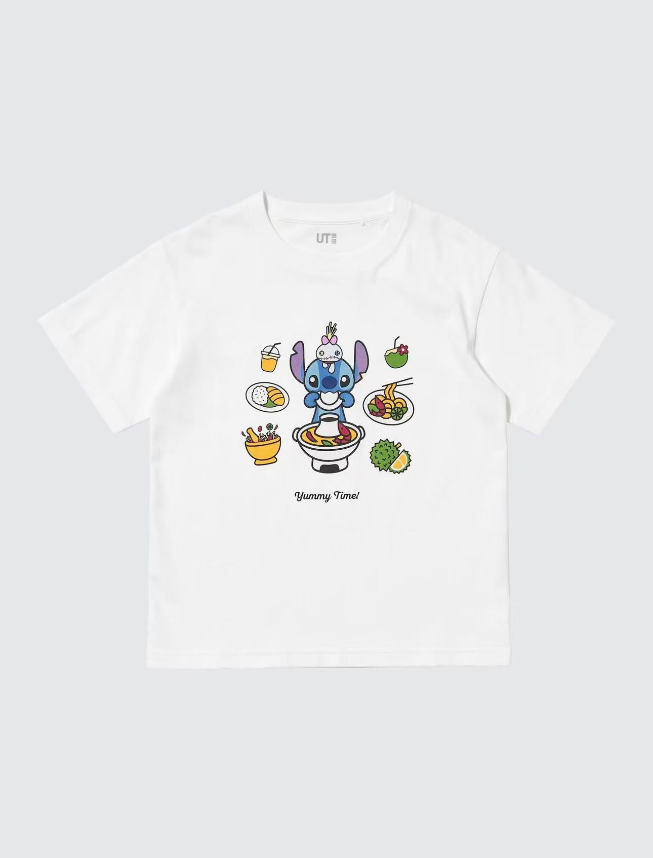 泰國限定Uniqlo x 史迪仔 UT系列｜小童款式(C款)