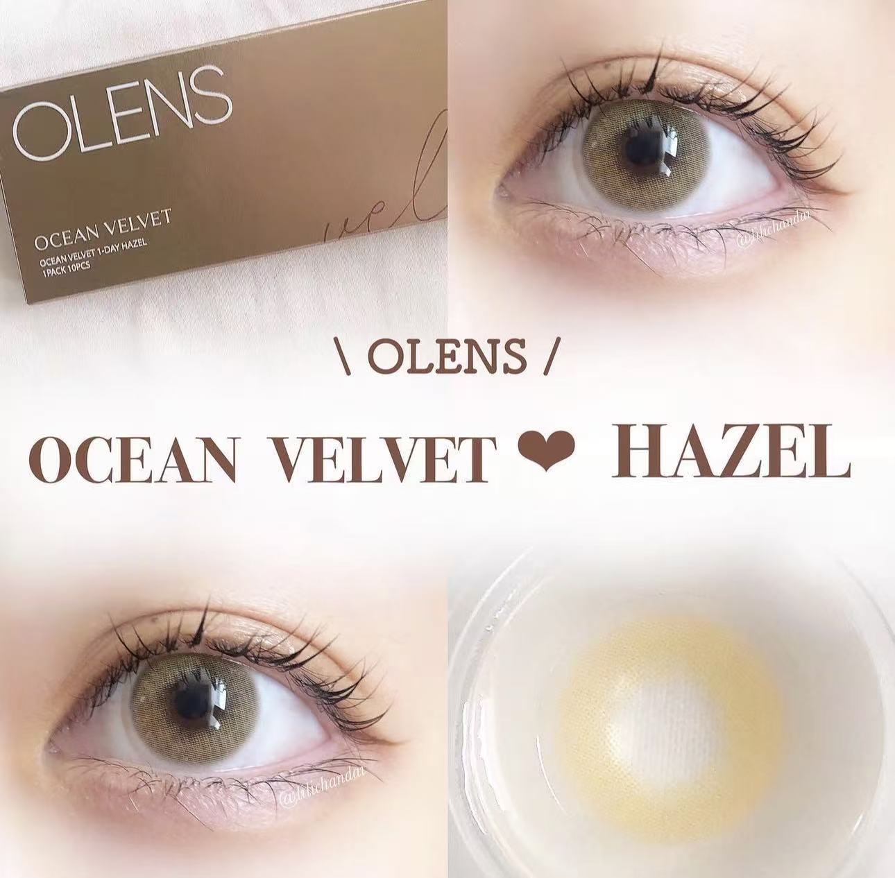 <2盒$218>｜韓國Olens Ocean Velvet Hazel日拋10片裝