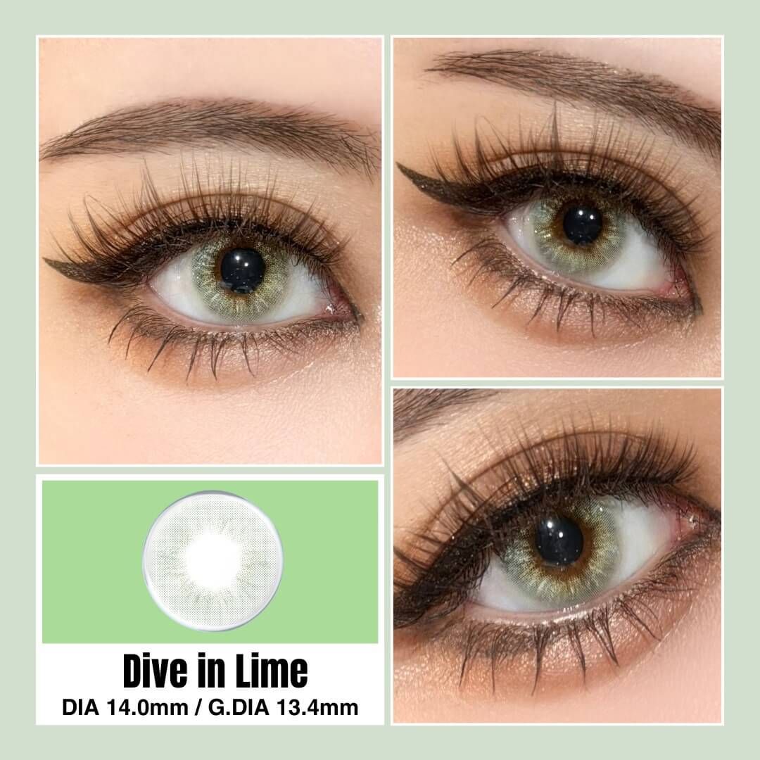 3盒$345｜日本Icy Byy Dive In Lime日拋10片裝