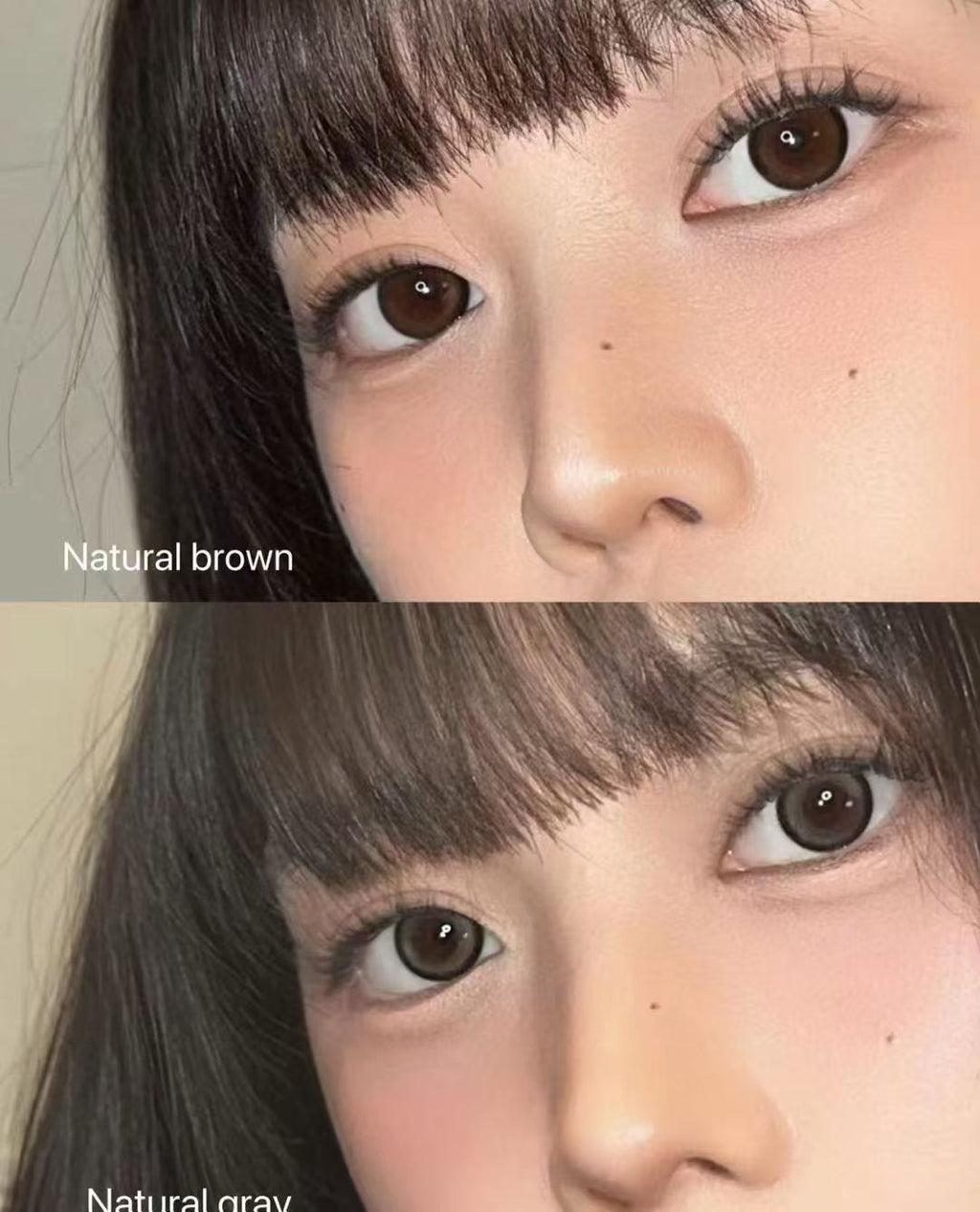 4盒$636｜韓國Lensme Big Qloring Natural Gray日拋30片裝