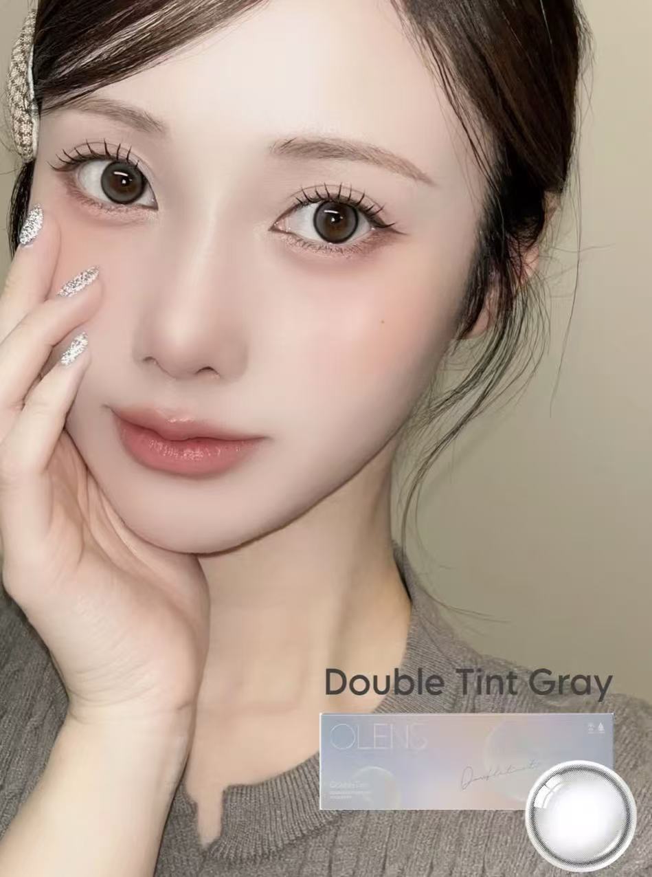 <2盒$318>｜韓國Olens Double Tint Gray日拋20片裝