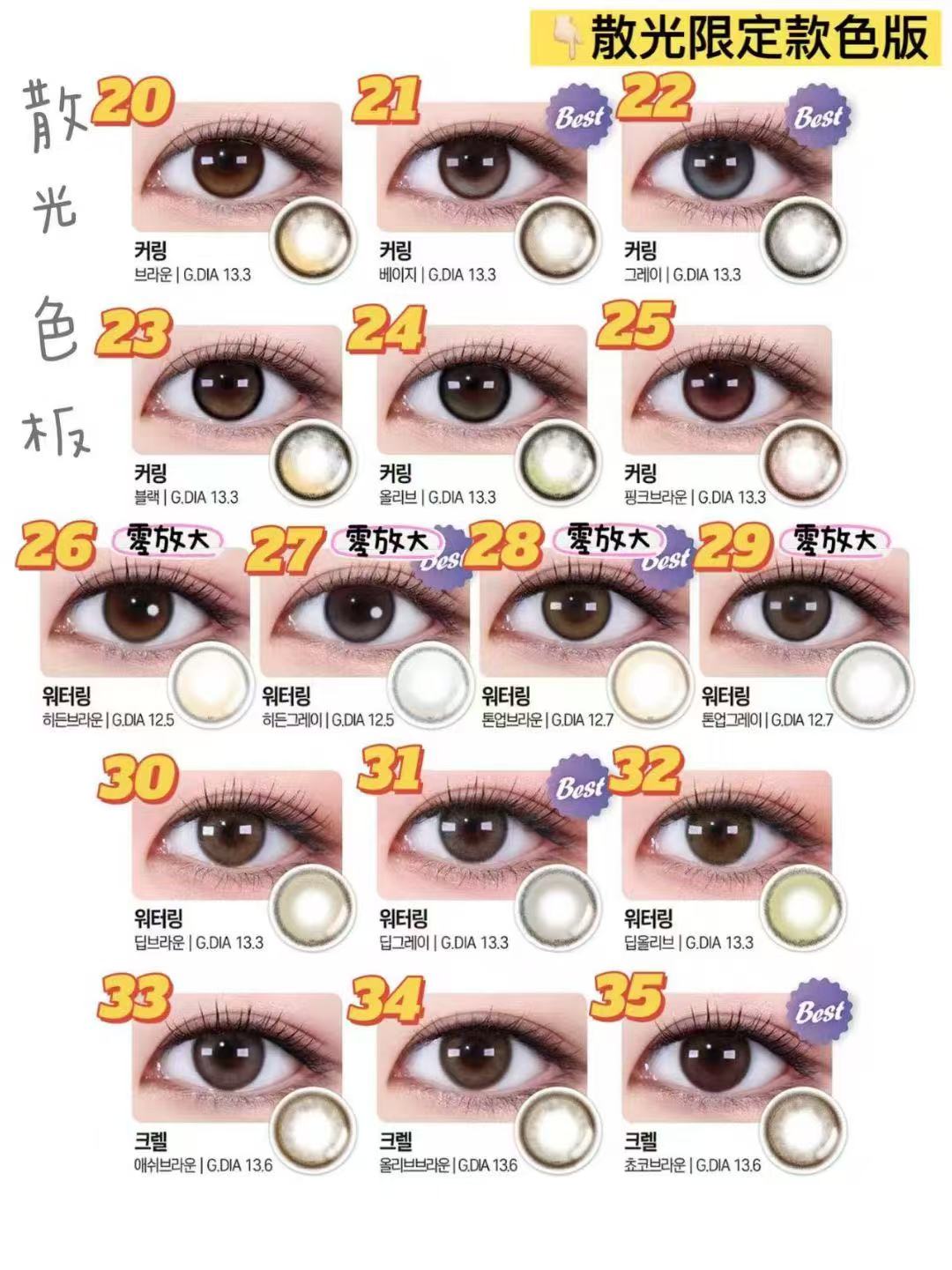 散光半年拋訂製｜韓國Lensme散光半年拋一片裝