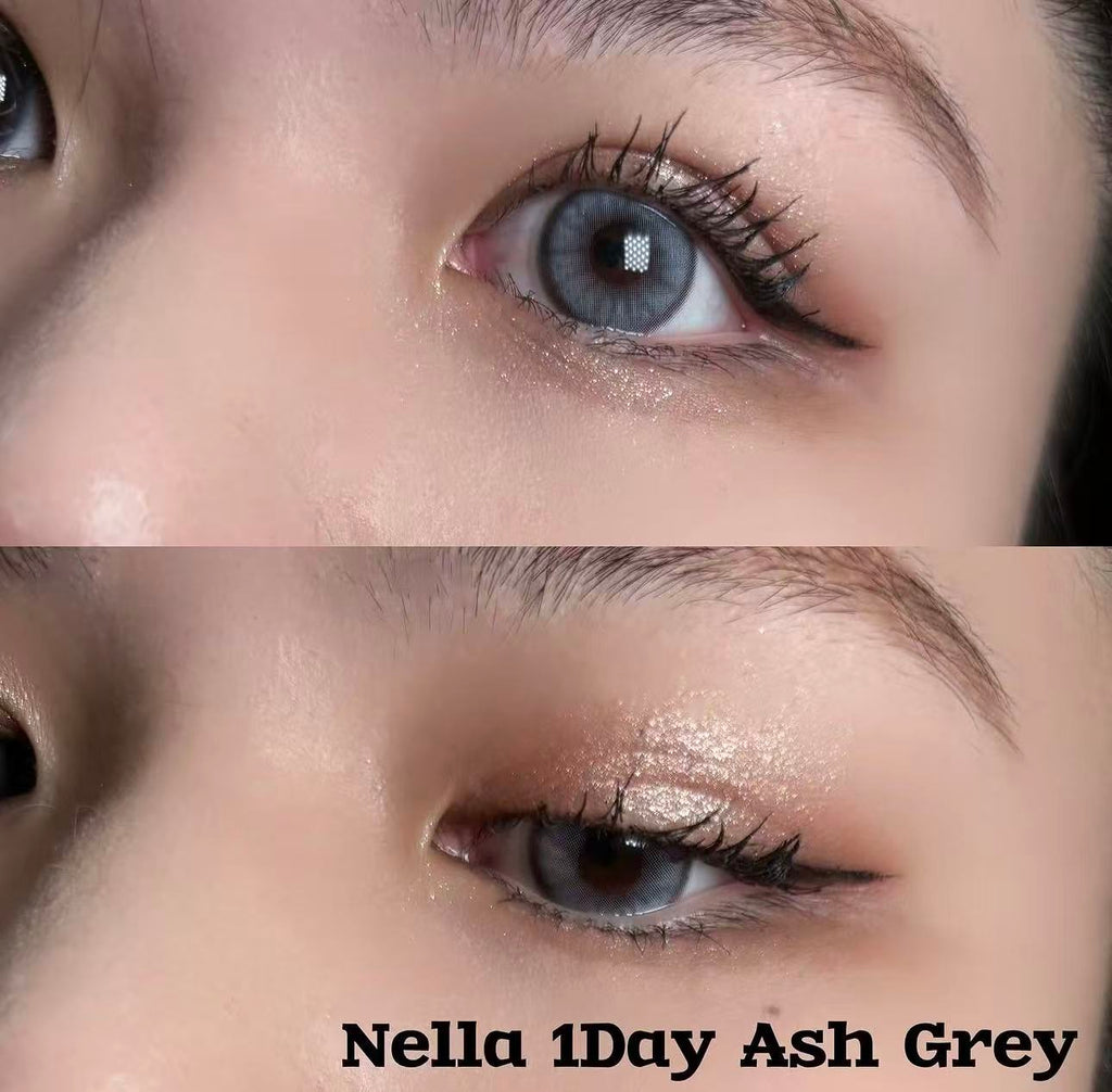 <2盒$158>｜韓國Olens Nella Ash Gray月拋2片裝