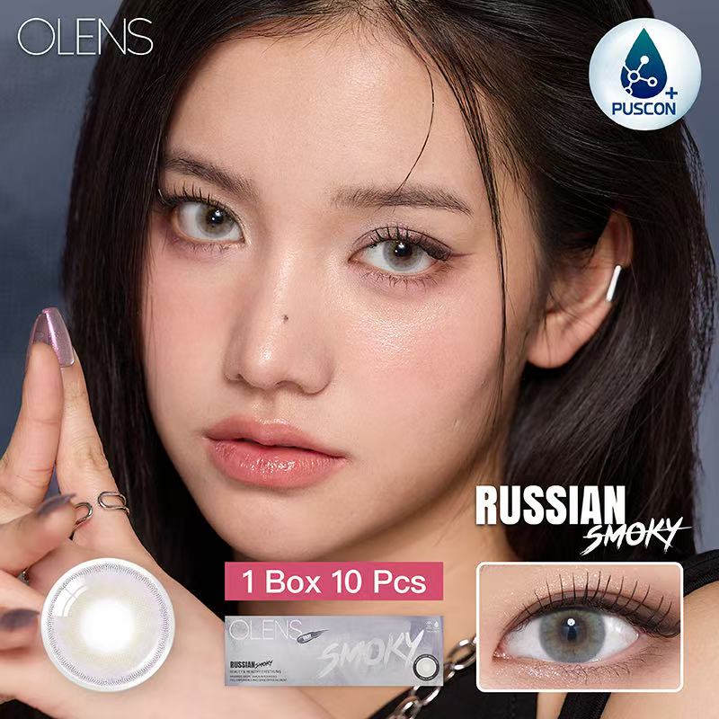 <2盒$218>｜韓國Olens Russian Smoky Gray日拋10片裝