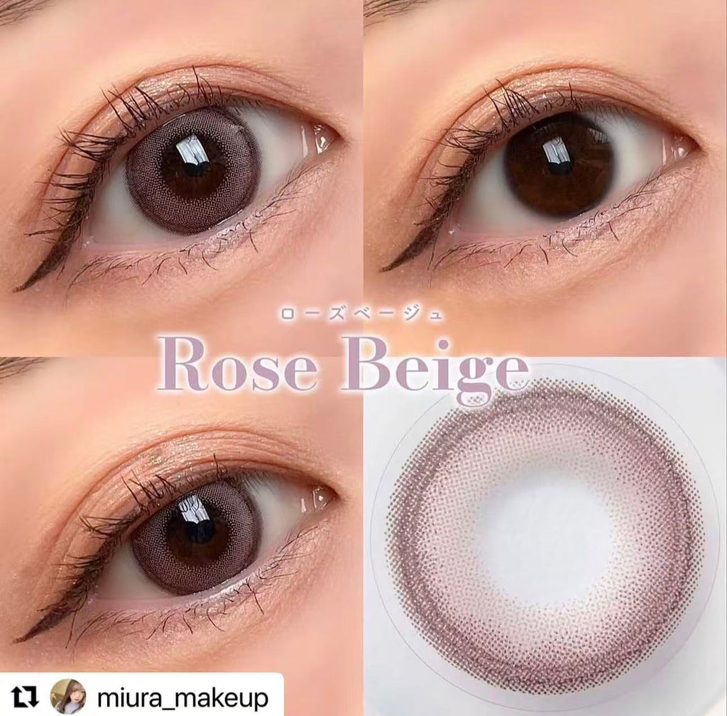 3盒$345｜日本Bambi Series Rose Beige日拋10片裝