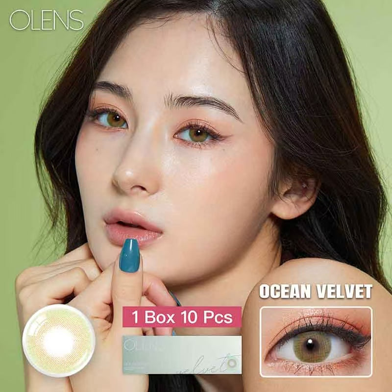<2盒$218>｜韓國Olens Ocean Velvet Green日拋10片裝