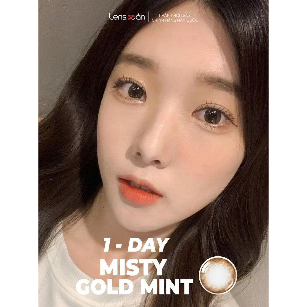 <2盒$318>｜韓國Olens Misty Gold Mint日拋20片裝