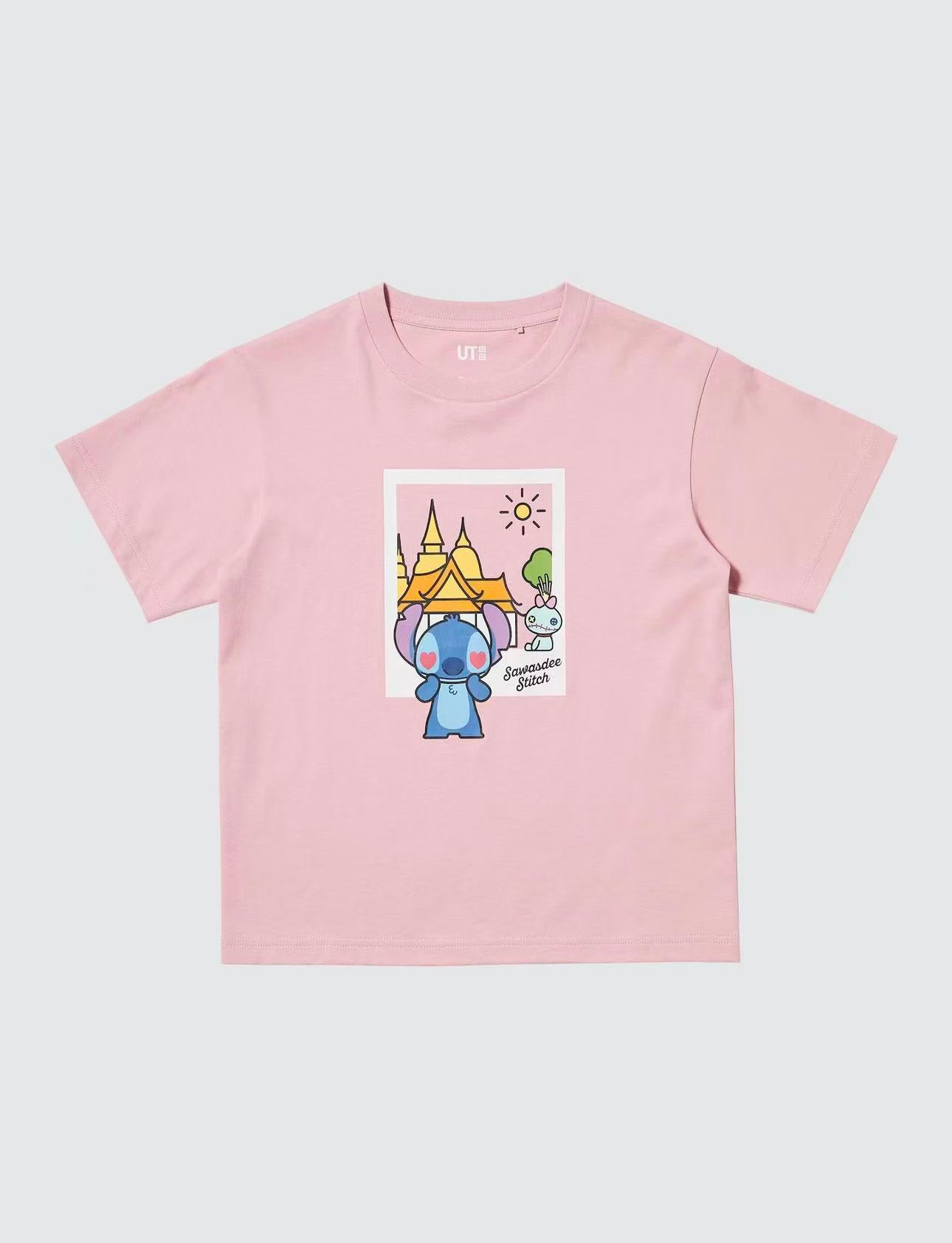 泰國限定Uniqlo x 史迪仔 UT系列｜小童款式(B款)