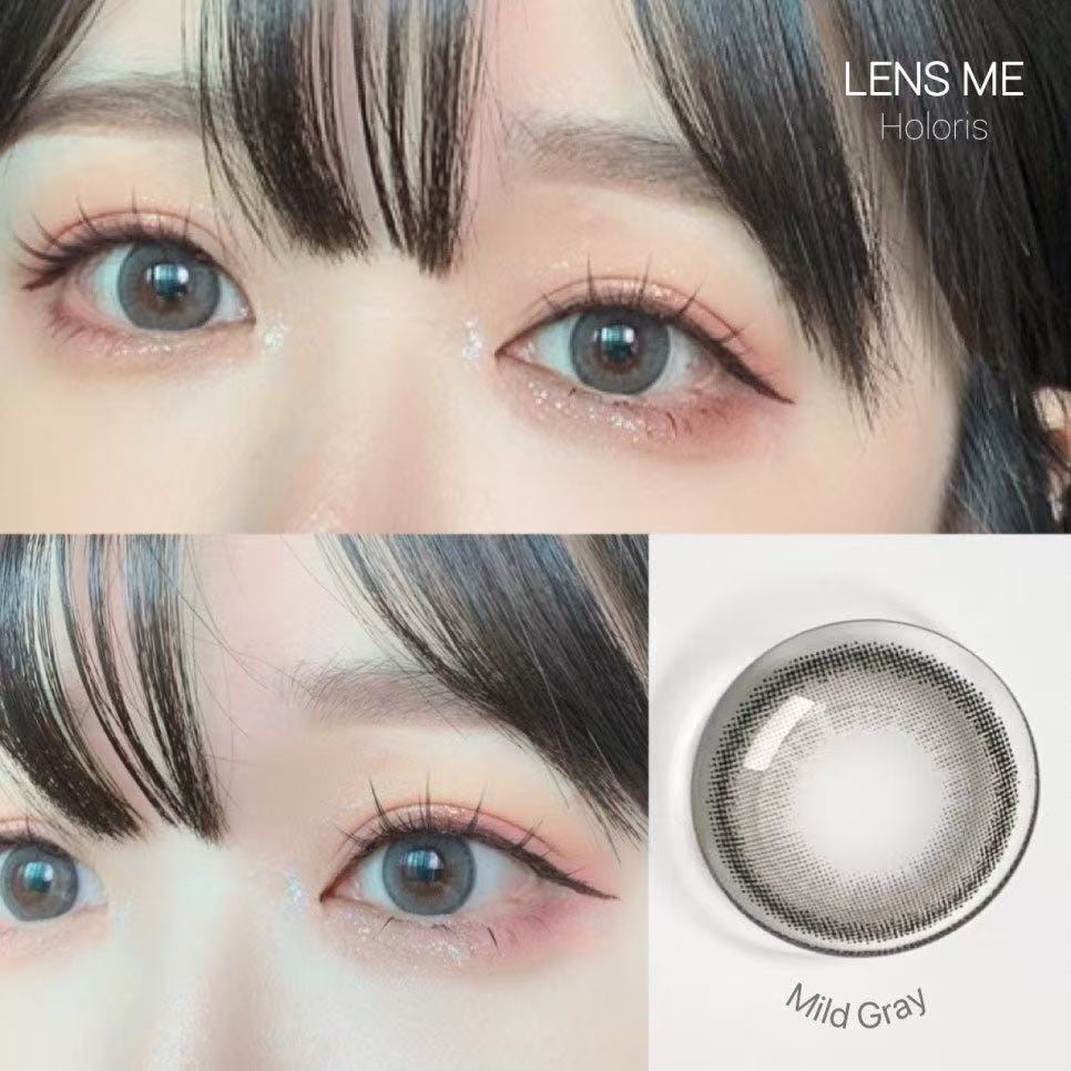 4盒$636｜韓國Lensme Holoris Mid Gray日拋30片裝