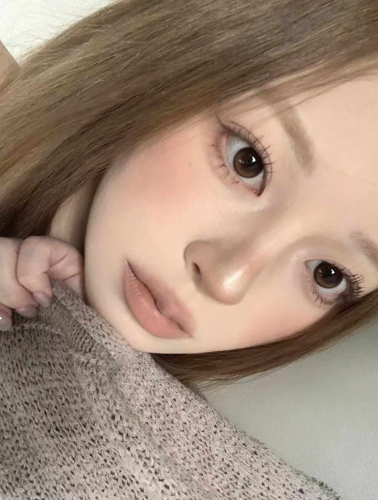 <2盒$158>｜韓國Olens Eyelighter Glowy Brown月拋2片裝