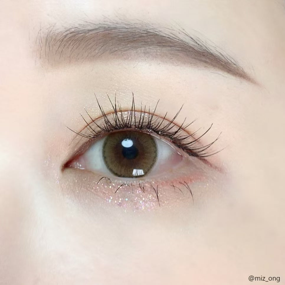 4盒$636｜韓國Lensme Holoris Ginger Brown日拋30片裝