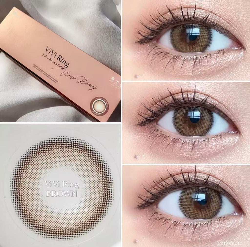 <2盒$318>｜韓國Olens Viviring Brown日拋20片裝