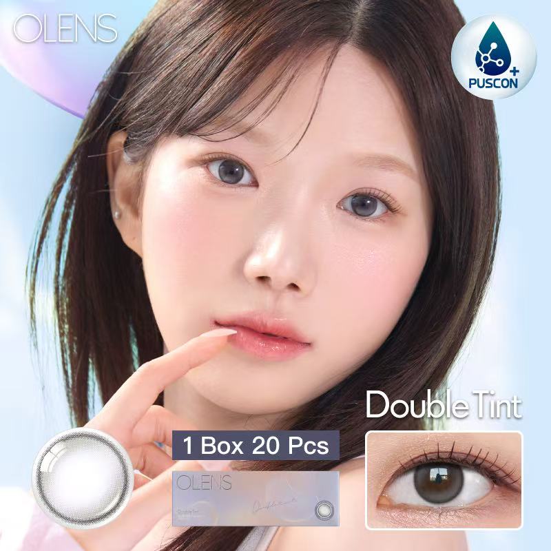 <2盒$158>｜韓國Olens Double Tint Gray月拋2片裝