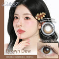 3盒$345<固定軸>｜日本Dewlit Brown Dew日拋10片裝