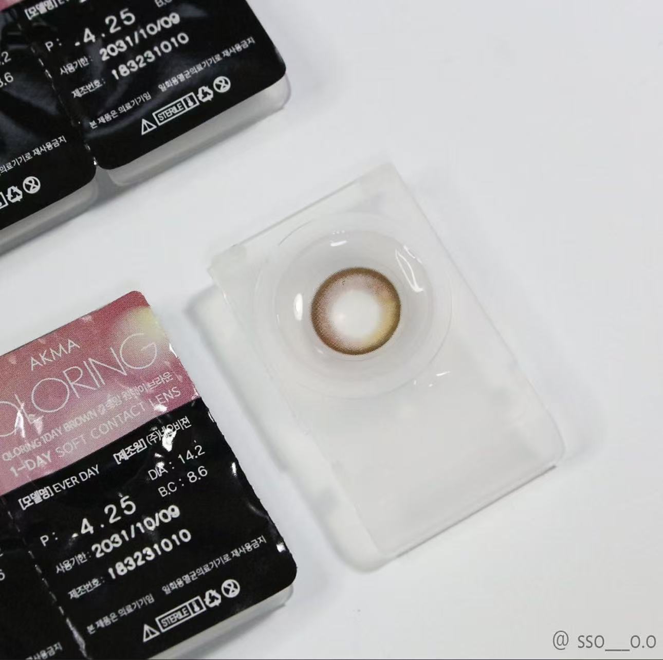 4盒$636｜韓國Lensme Qloring Brown日拋30片裝