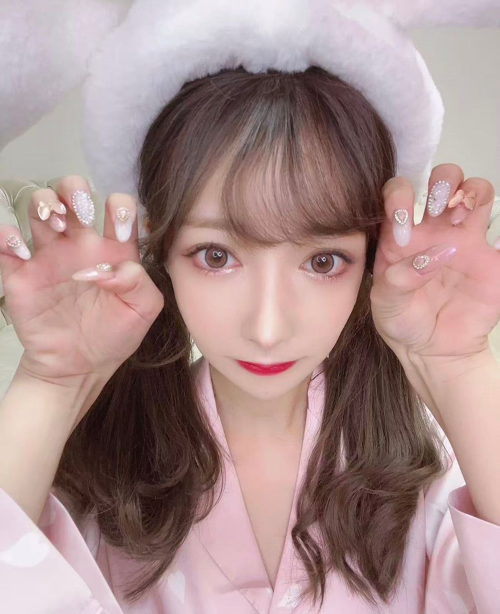 4盒$399｜日本Flurry Ring Pink Brown日拋10片裝