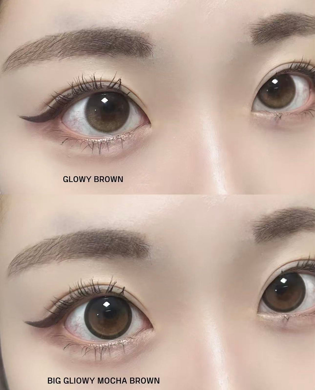 <2盒$318>｜韓國Olens Eyelighter Glowy Brown日拋20片裝