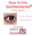 韓國Stay Pretty Kristin Teary Black日拋10片裝