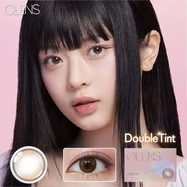 <2盒$158>｜韓國Olens Double Tint Brown月拋2片裝