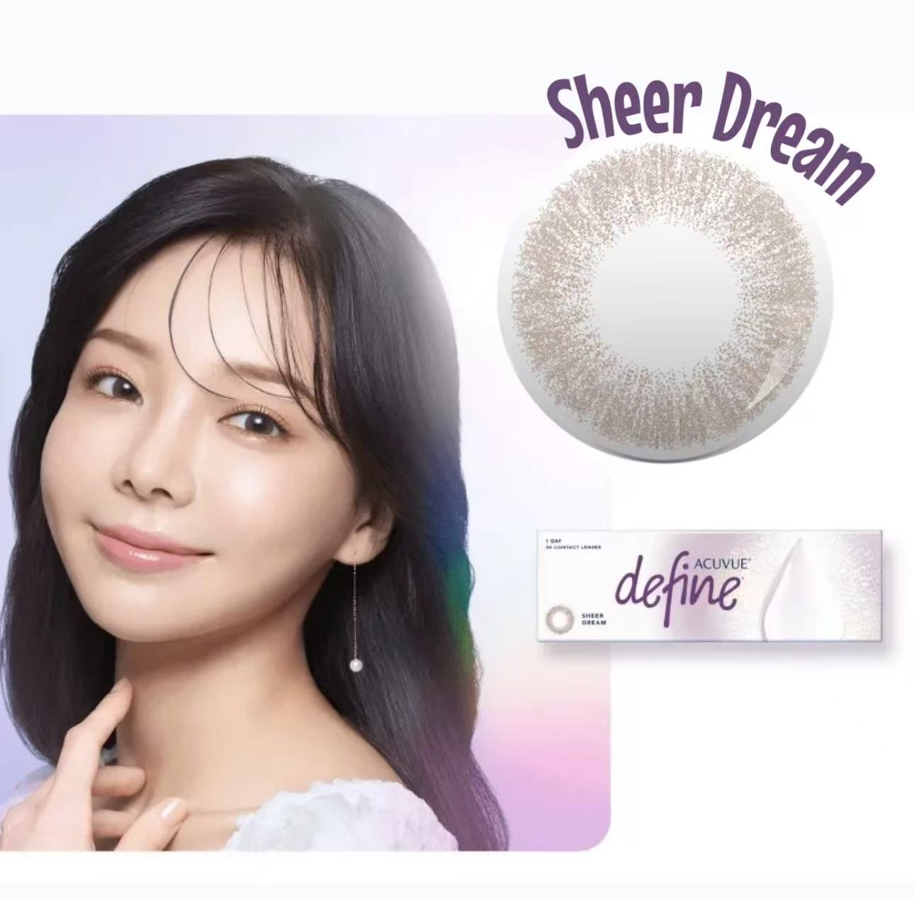 日本限定｜Acuvue Define Fresh Dream日拋30片裝