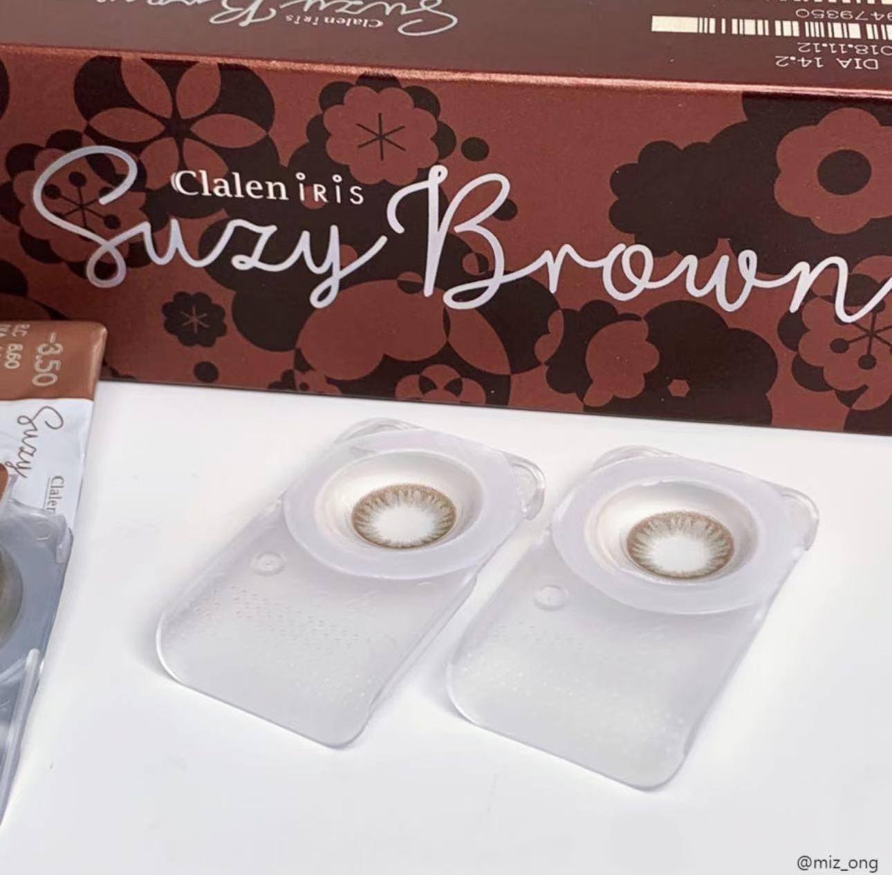 韓國Clalen Iris Suzy Brown日拋90片裝