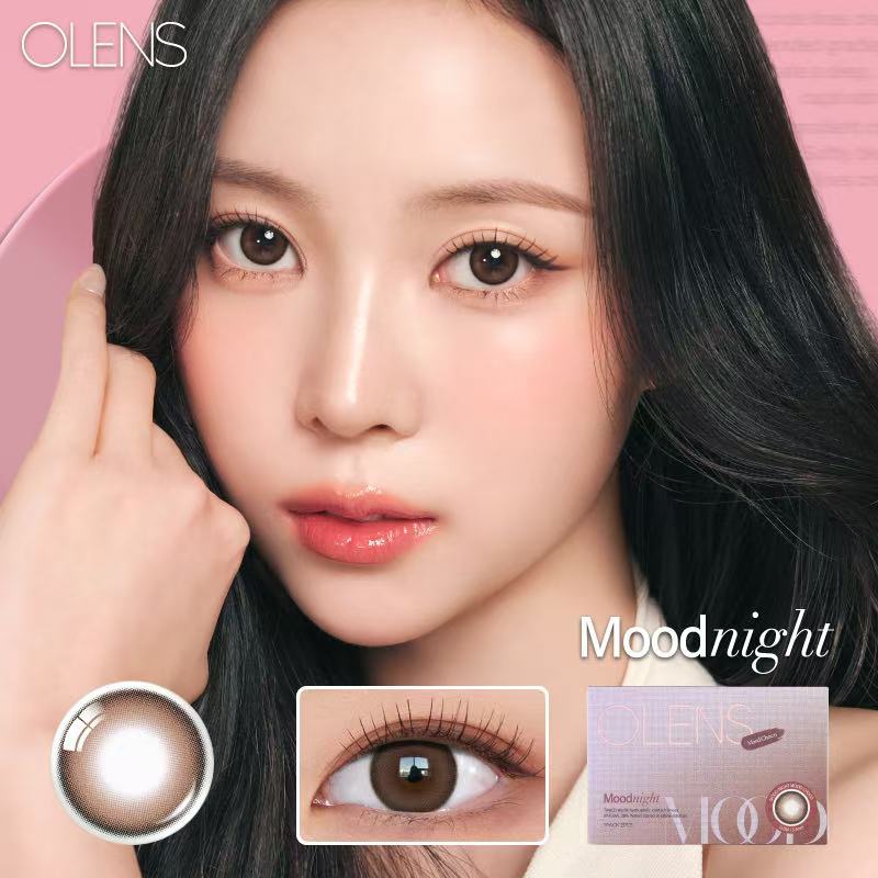 <2盒$158>｜韓國Olens Moodnight Choco月拋2片裝