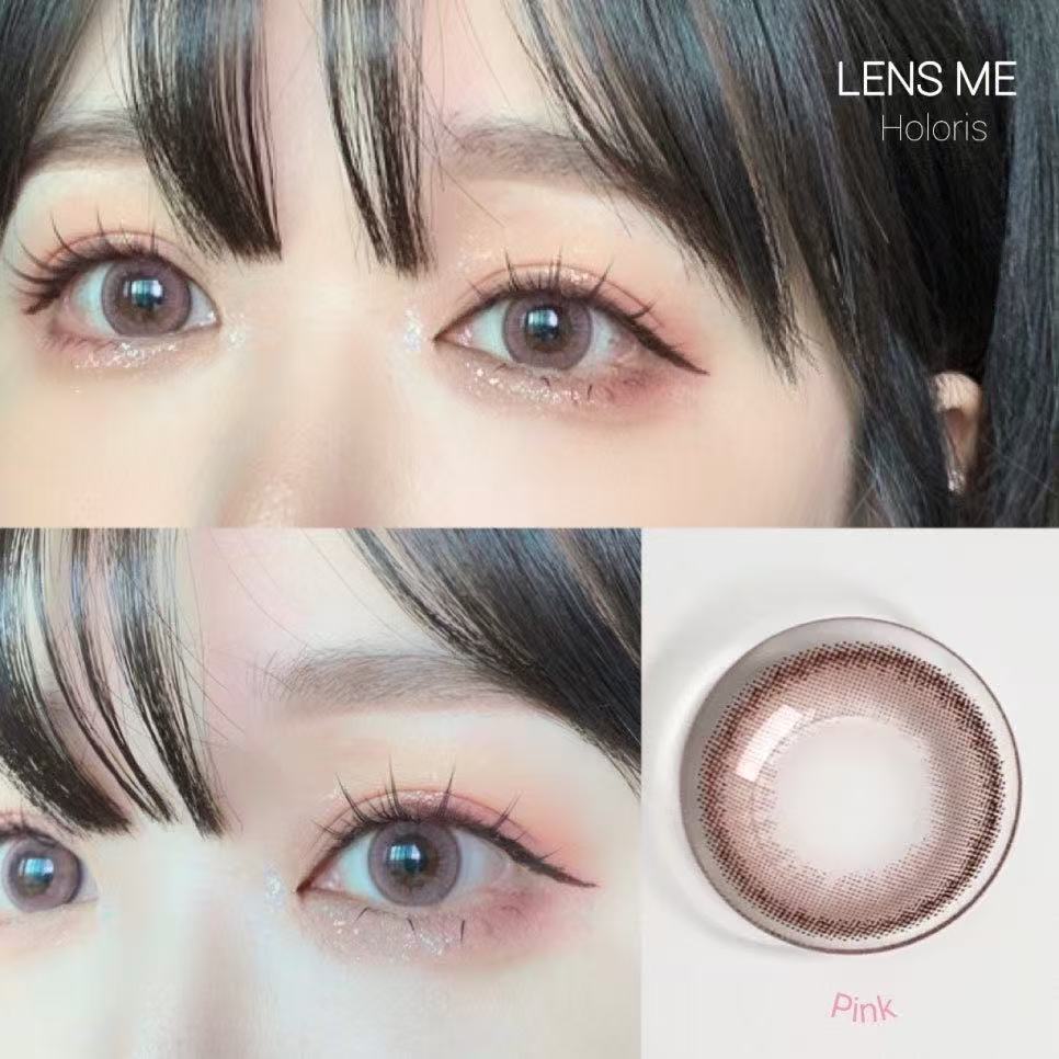 4盒$636｜韓國Lensme Holoris Pink日拋30片裝