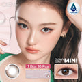 <2盒$218>零放大｜韓國Olens Glowy Tear Mini Brown日拋10片裝