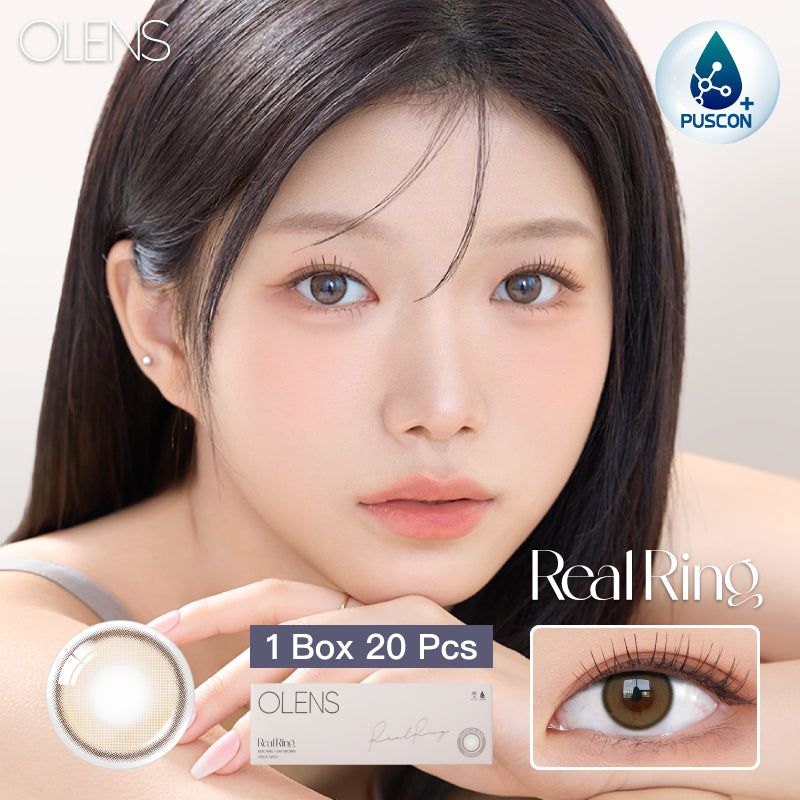<2盒$318>｜韓國Olens Realring Brown日拋20片裝
