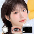韓國休假活動｜韓國Olens Triple Gray月拋2片裝
