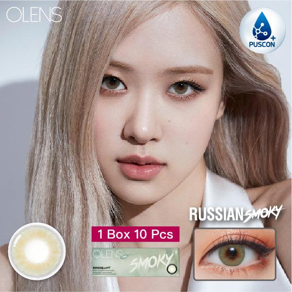 <2盒$218>｜韓國Olens Russian Smoky Olive日拋10片裝