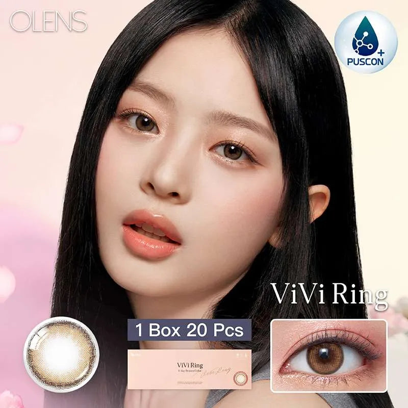 <2盒$318>｜韓國Olens Viviring Brown日拋20片裝