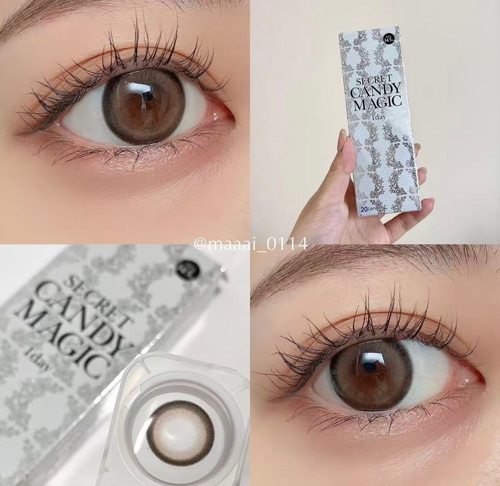 <高散光>｜日本Candy Magic Vanilla Brown散光日拋10片裝