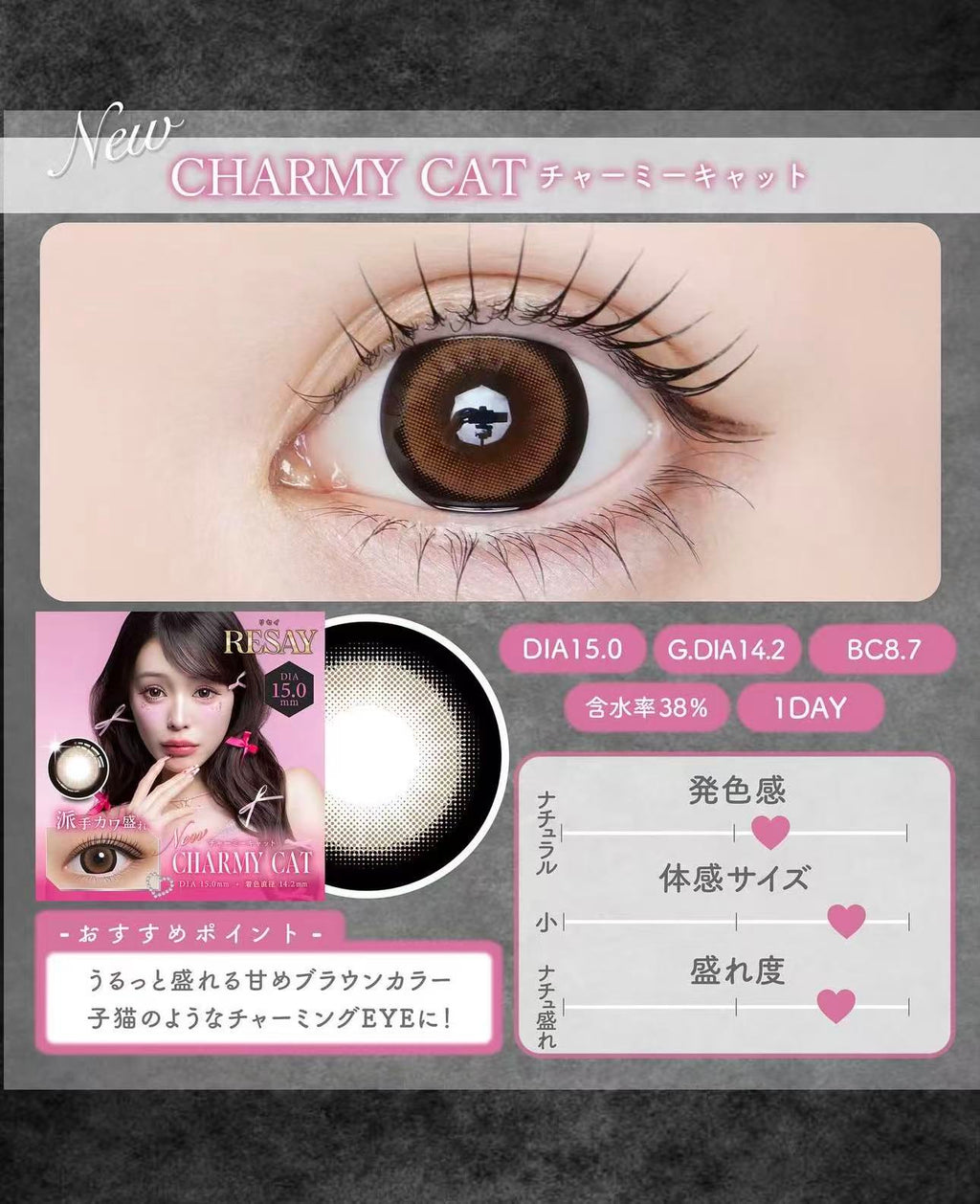 田向星華代言｜日本Resay日拋10片裝