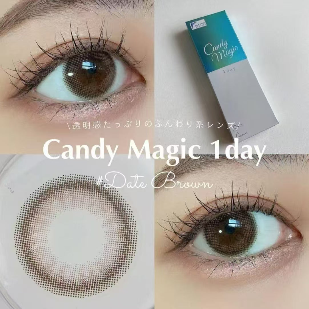 日本Candy Magic Date Brown散光日拋10片裝
