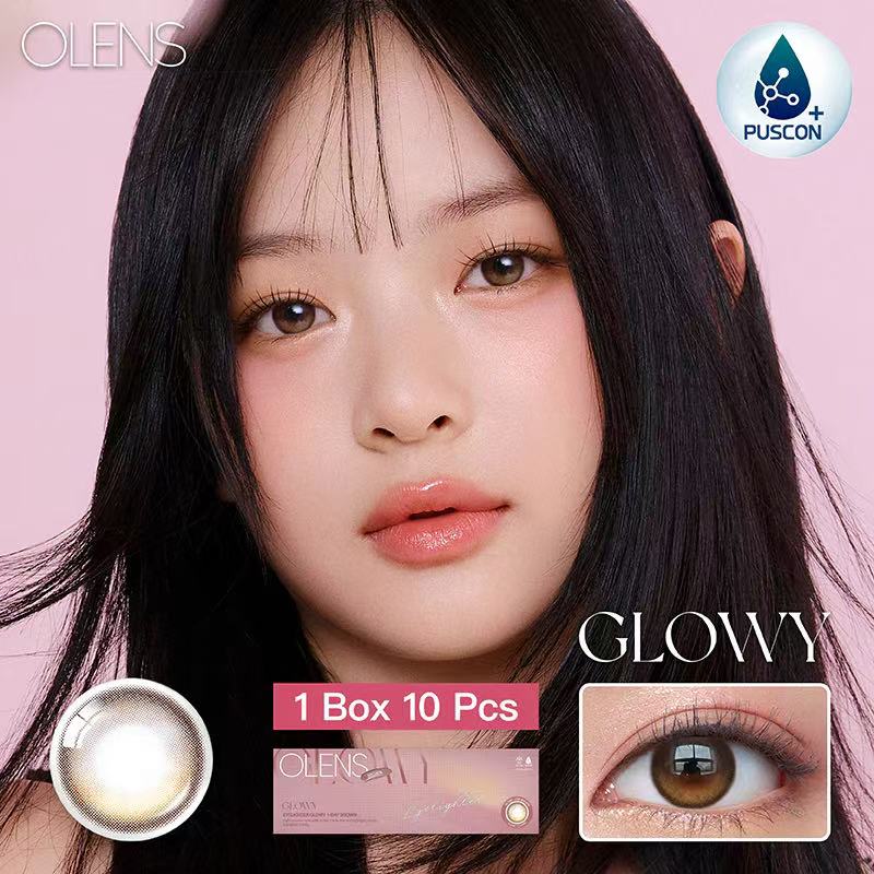 <2盒$218>｜韓國Olens Eyelighter Glowy Brown日拋10片裝